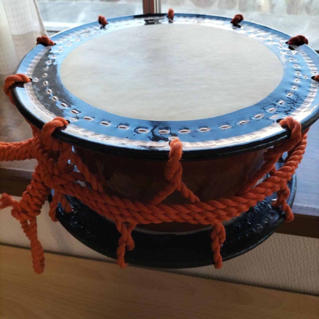 締太鼓　くり抜き胴　和太鼓　中古良品