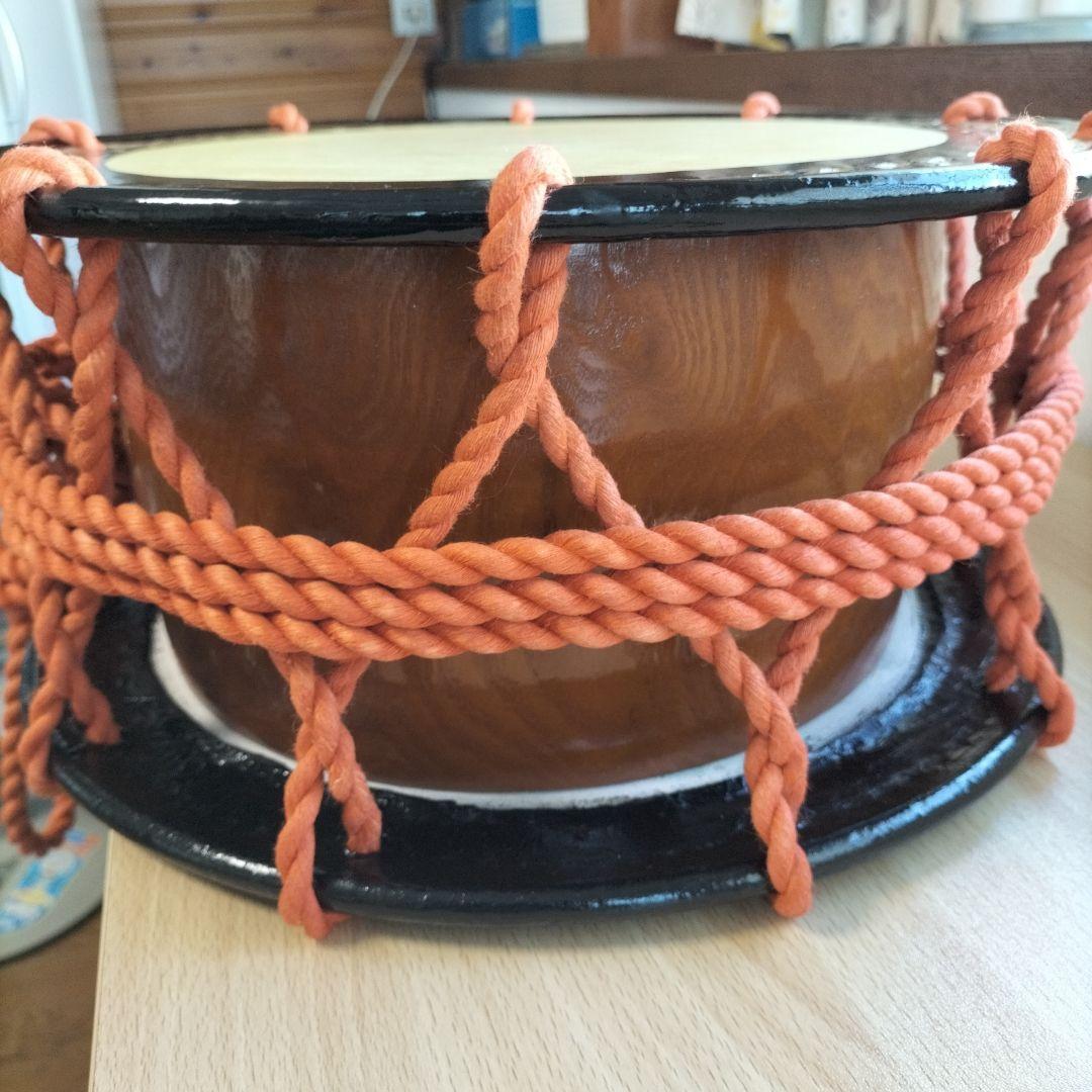 締太鼓　くり抜き胴　和太鼓　中古良品