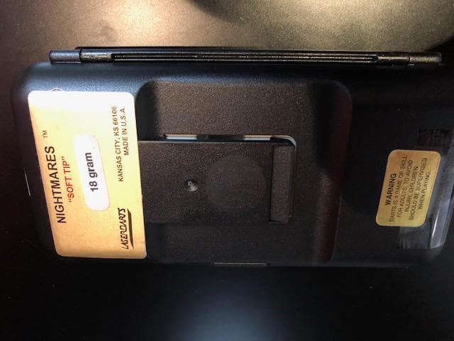 新品未使用ダーツ【激レア】レーザーダーツ：ナイトメア・ブラック１８ｇ ③