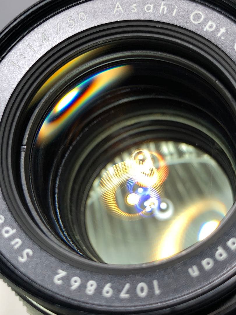 前期型　super takumar 50mm f1.4 m42 Pentax
