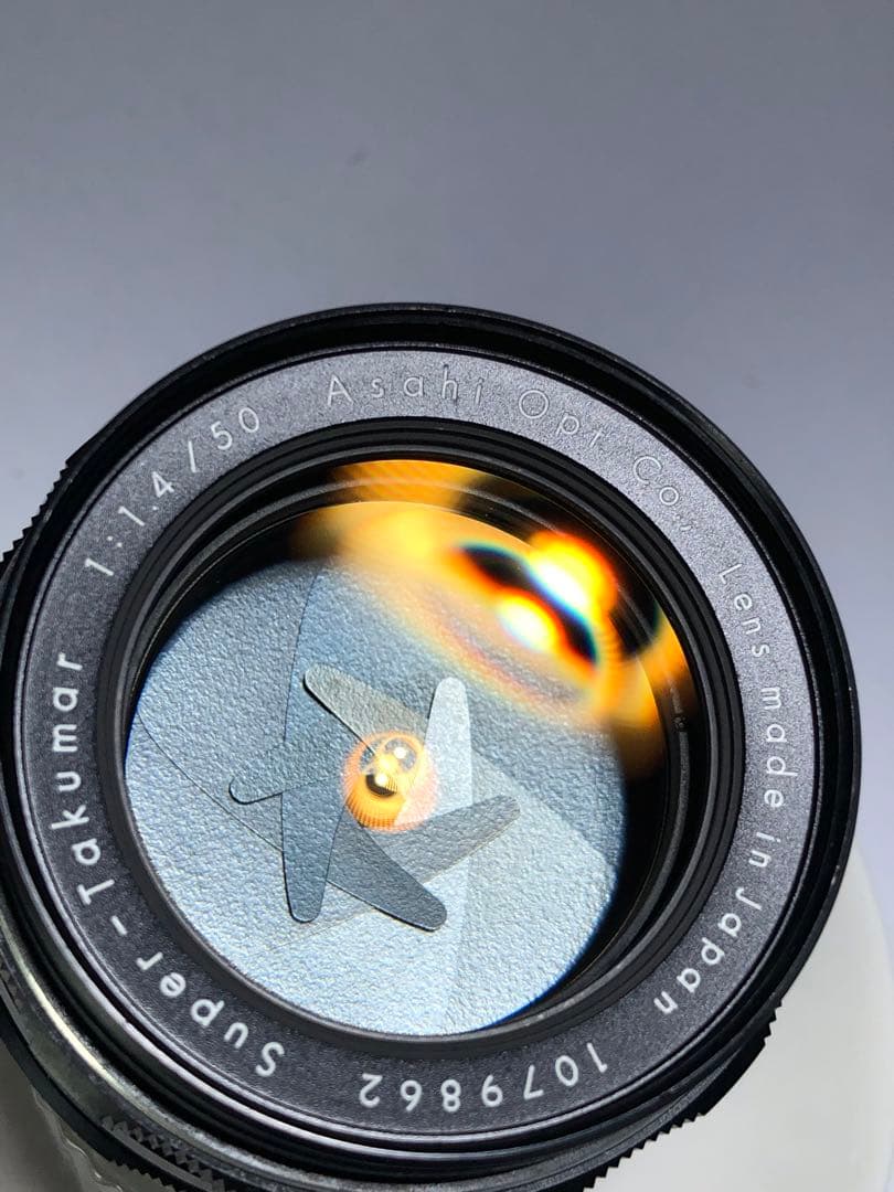 前期型　super takumar 50mm f1.4 m42 Pentax