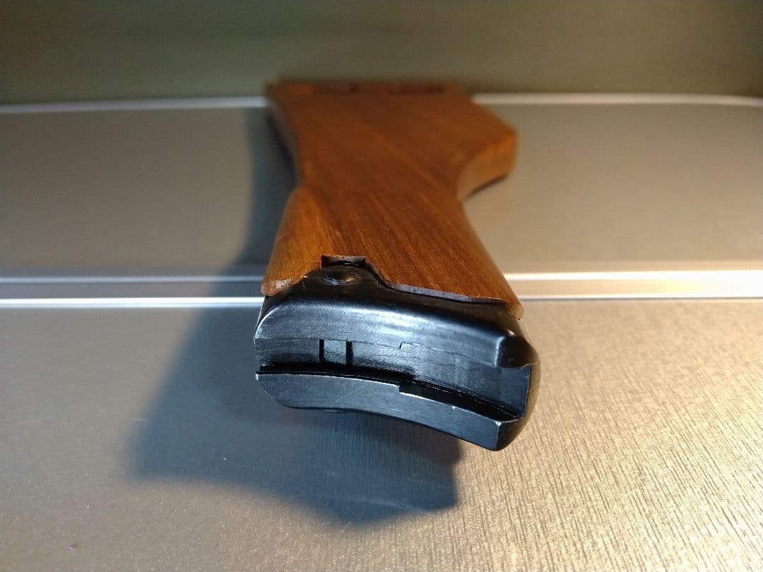 希少な極美品！タナカワークス ルガーP08用 ショートタイプ 木製ストック！