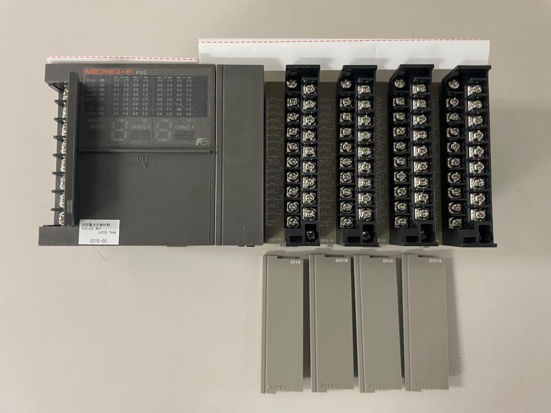 価格交渉歓迎！ 製造中止品 富士電機 MICREX-F55 2台セットです！