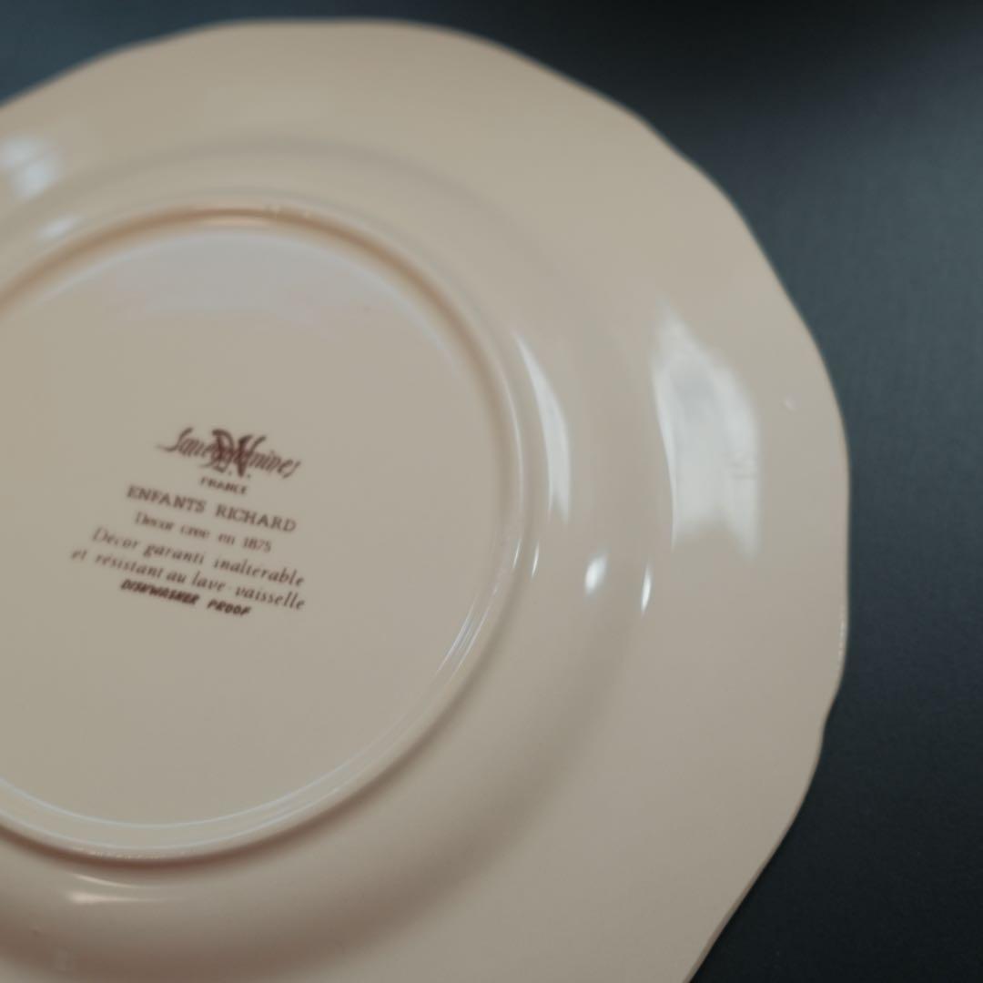 サルグミンヌ アンファンリシャール 平皿 フランス アンティーク