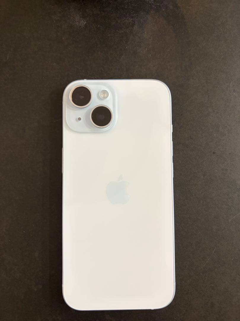 【美品】Apple iPhone 15 ブルー 本体