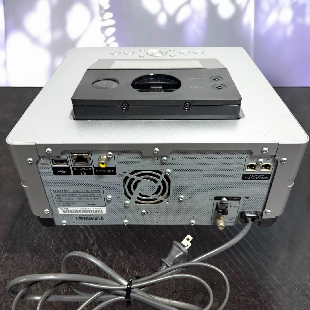 良品 ソニー NAS-D500HD S NETJUKE HDDコンポ 160GB