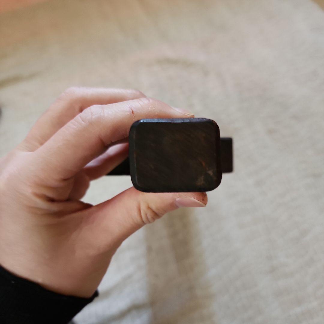 菓子木型-200　古い 木型 菓子型 和菓子 木製 古道具 古物