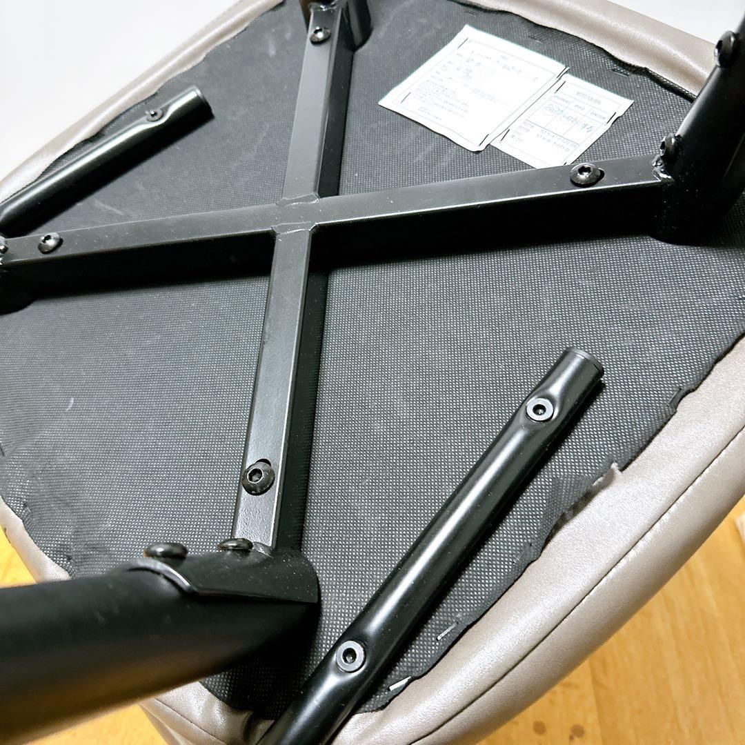 ニトリ チェア Nシールド ゲーリッグ3 ダークブラウン オシャレ 2脚