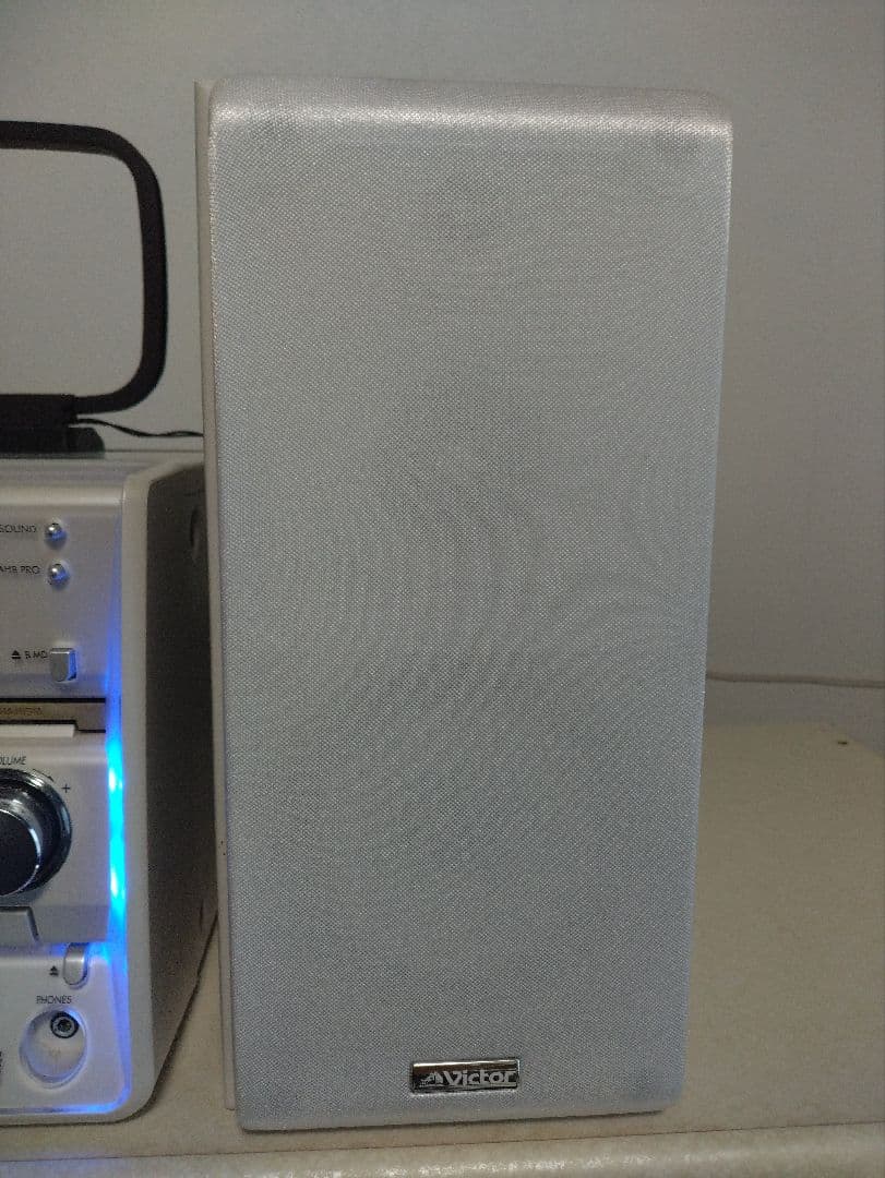 ビクター　ミニコンポ UX-W50　【CD、ダブルMD、カセットテープ】稼働品