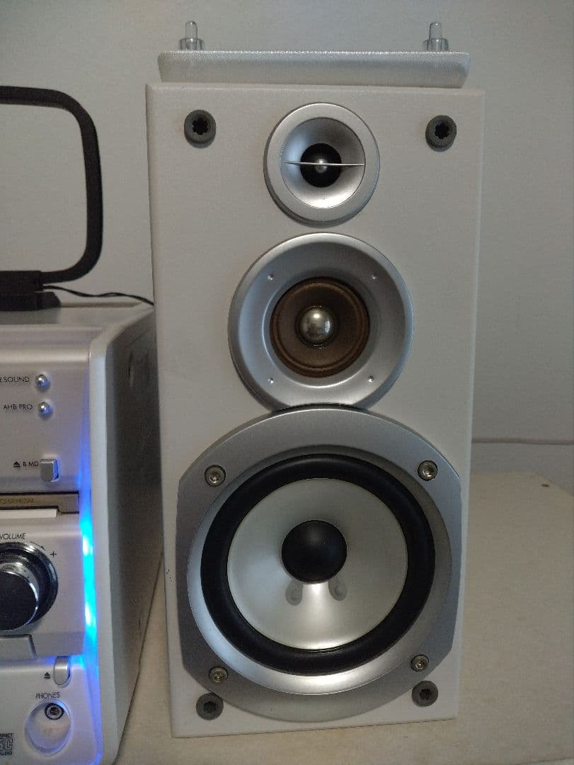 ビクター　ミニコンポ UX-W50　【CD、ダブルMD、カセットテープ】稼働品