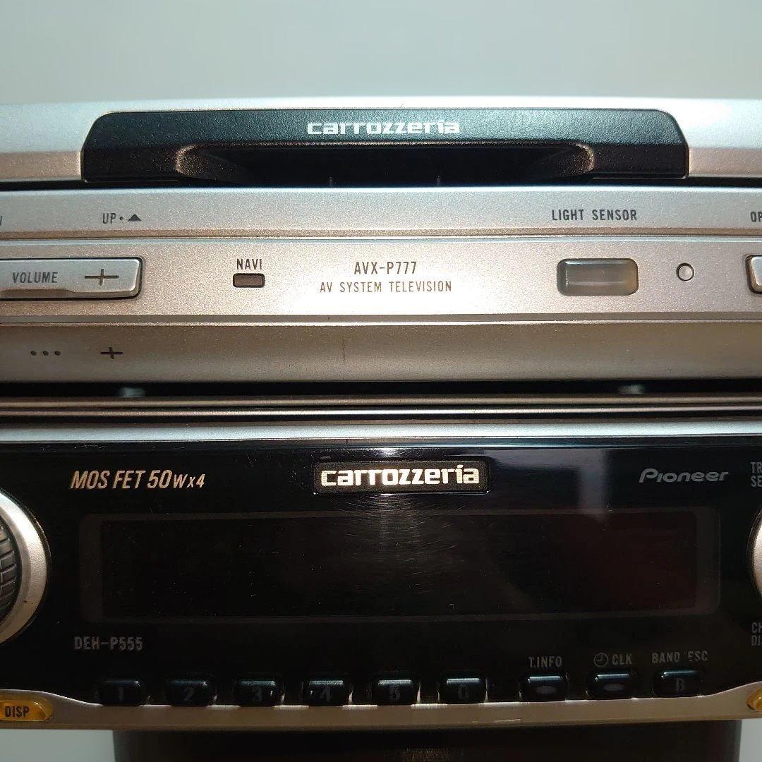 carrozzeria AVX-P777 & DEH-P555　ジャンク品