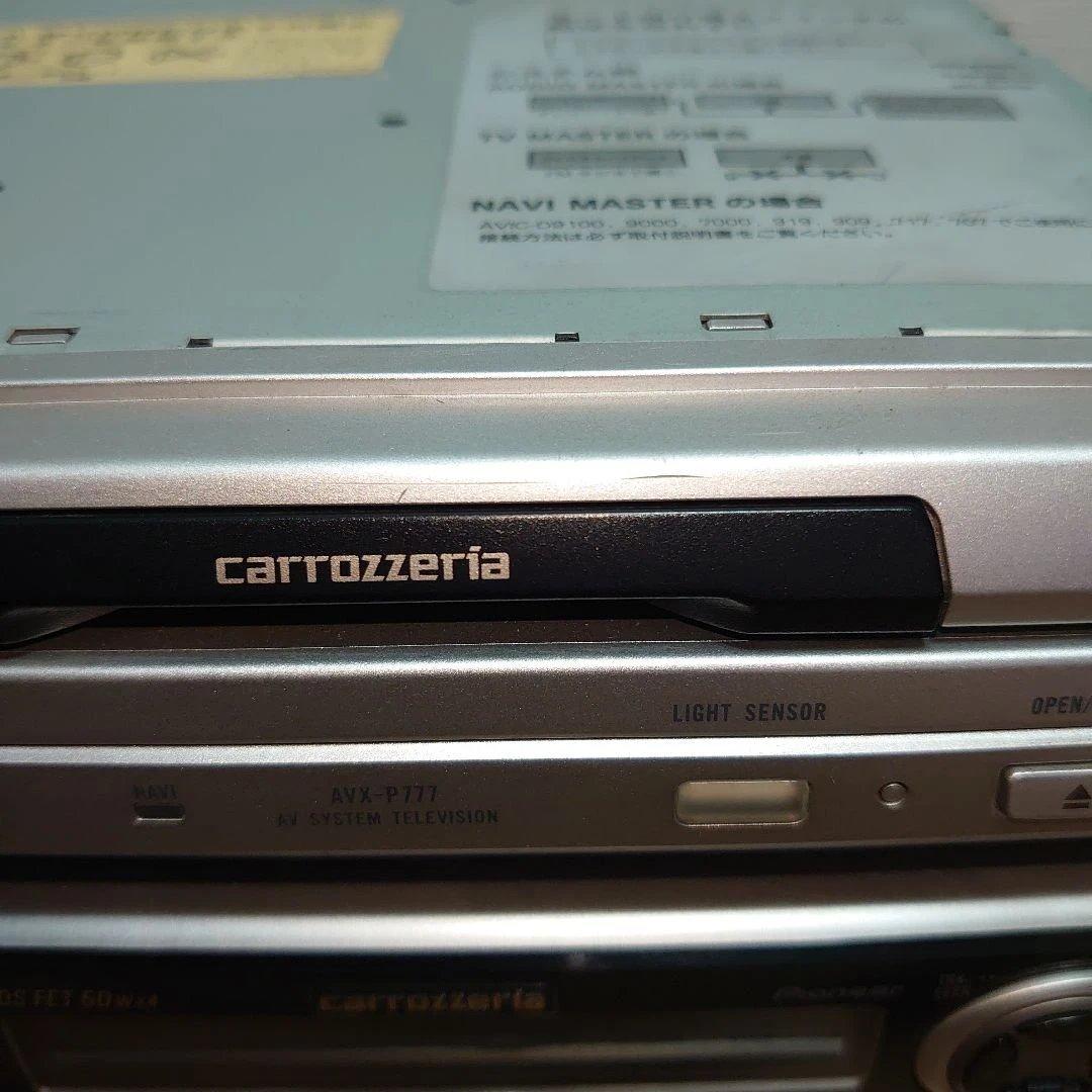 carrozzeria AVX-P777 & DEH-P555　ジャンク品