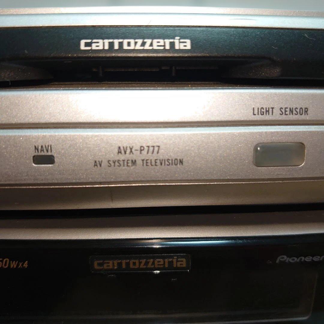 carrozzeria AVX-P777 & DEH-P555　ジャンク品