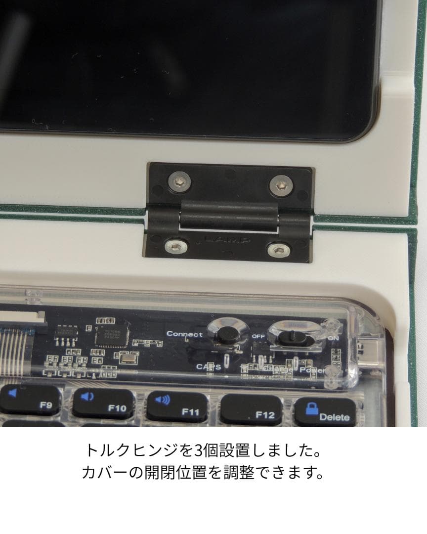 IdeaPad Duet専用3Dプリント・ハードケース【竜の魔導書】