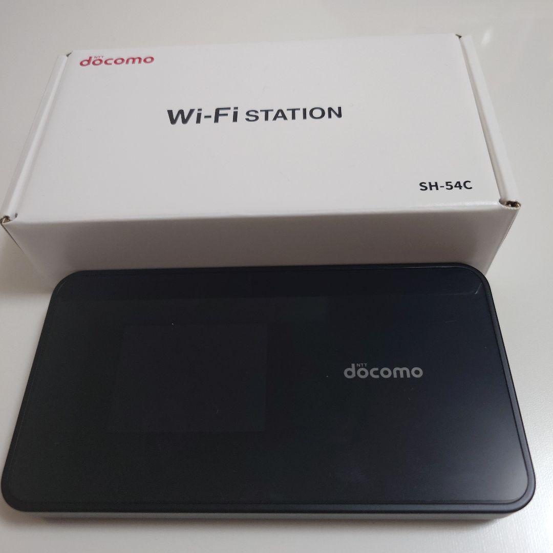 docomo Wi-Fi STATION SH-54C ブラック