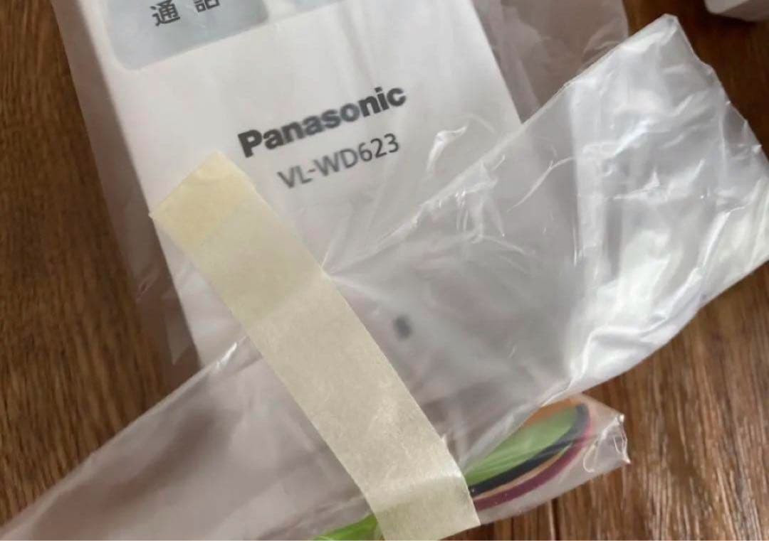 ⑤Panasonic ワイヤレスモニター付テレビドアホン　子機　新品　623