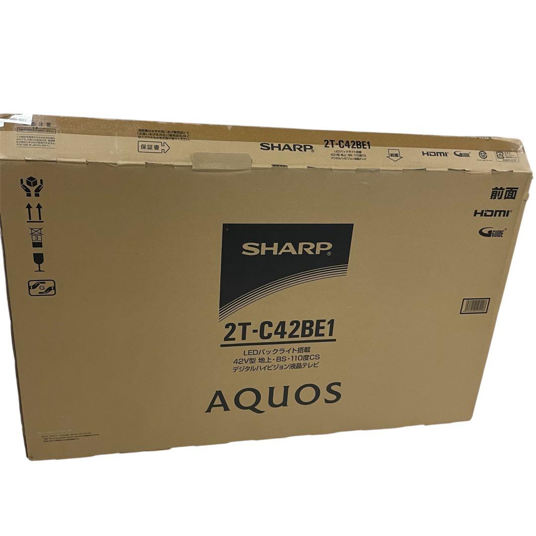 ・SHARP AQUOS 42V 液晶テレビ 2T-C42BE1 2023年製