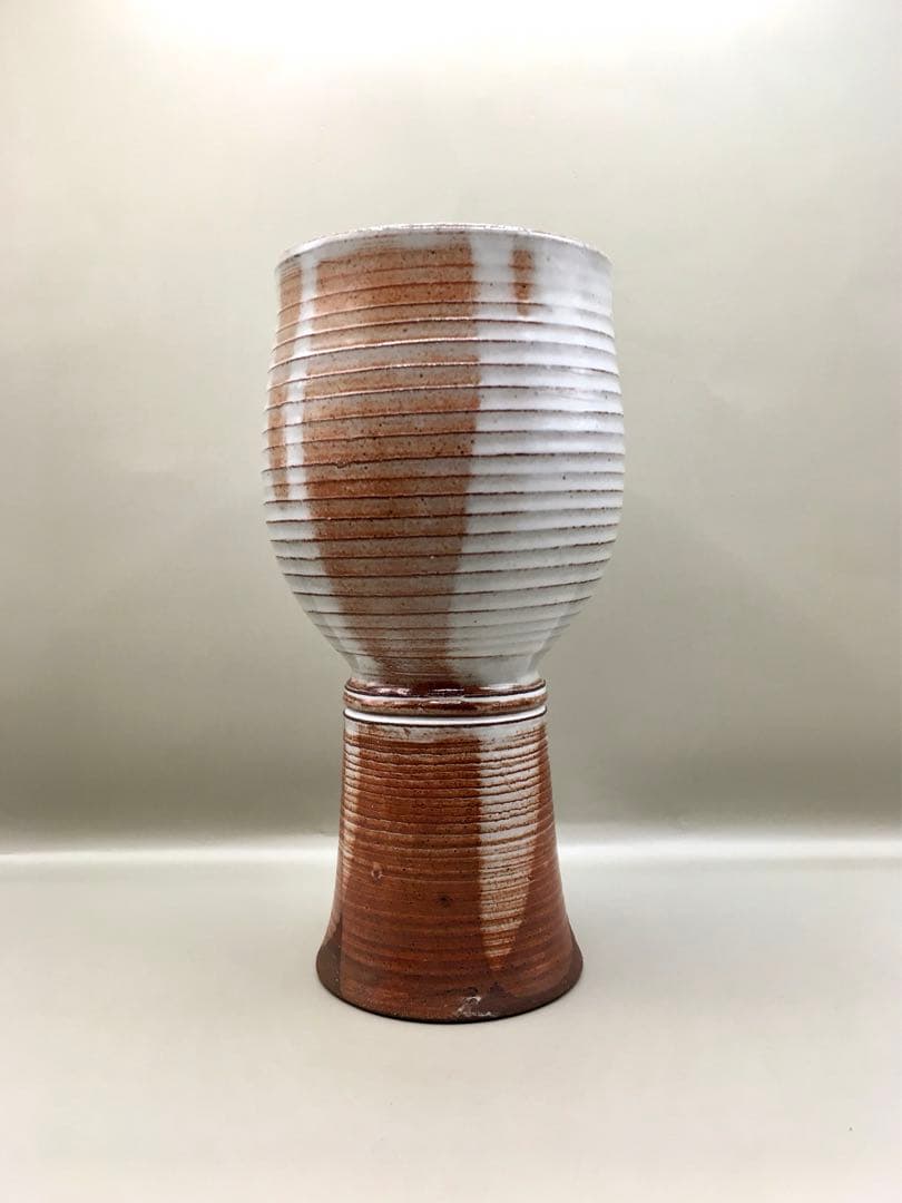 東欧1970年代　DILO スタジオ陶器　チェコ製　ヴィンテージ・フラワーベース