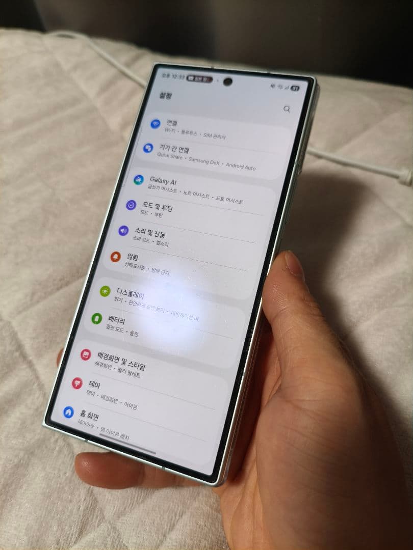 Samsung Galaxy Z fold7 ミント　２５６GB