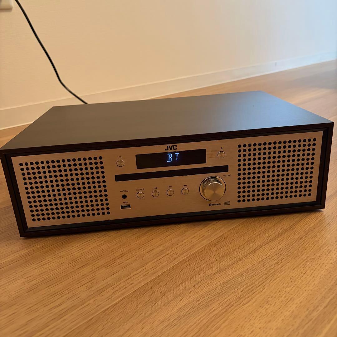 【訳あり】JVC Bluetooth ミニコンポ NX-W30 CD動作不可