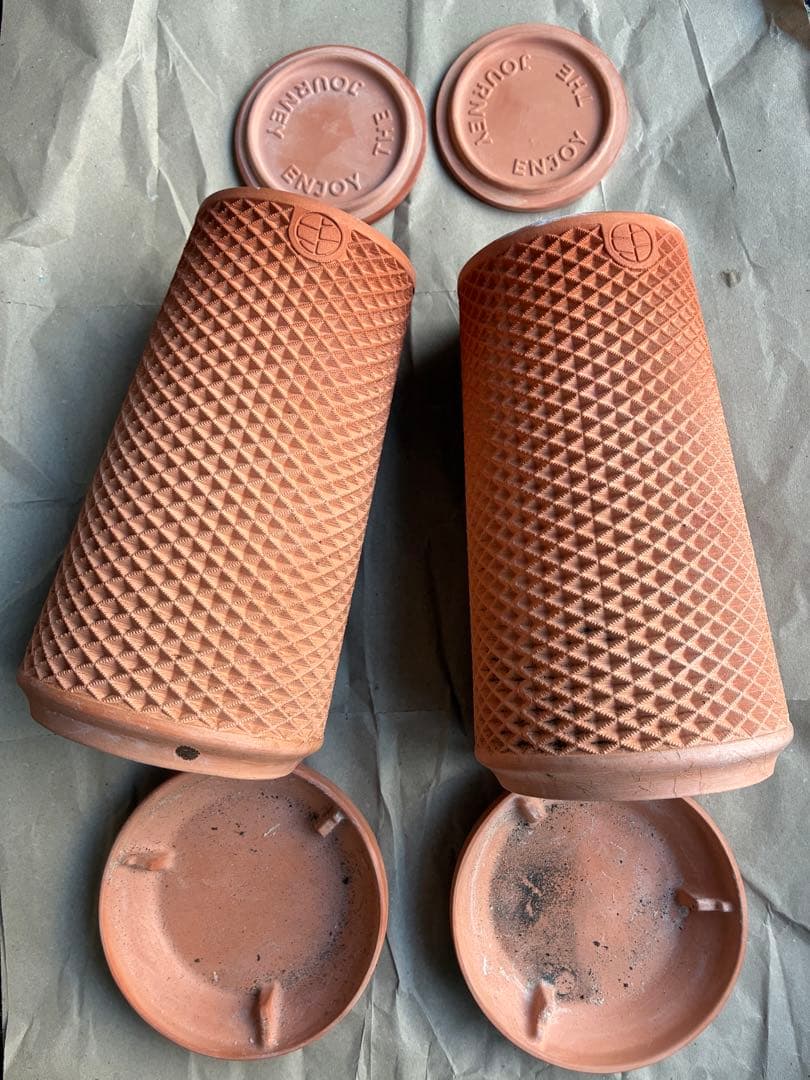 tevaplanter テラコッタプランター2個