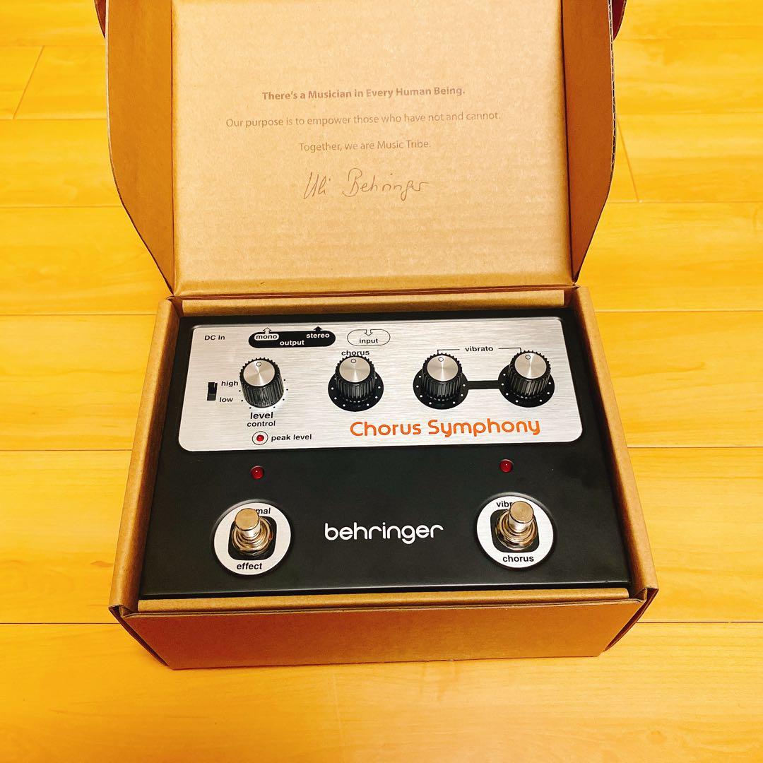ギター BEHRINGER CHORUS SYMPHONY