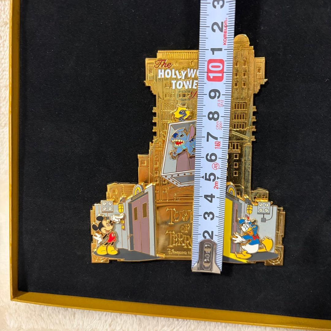 【希少品】ディズニー パリ タワーオブテラー 600個限定 ジャンボ ピンバッジ