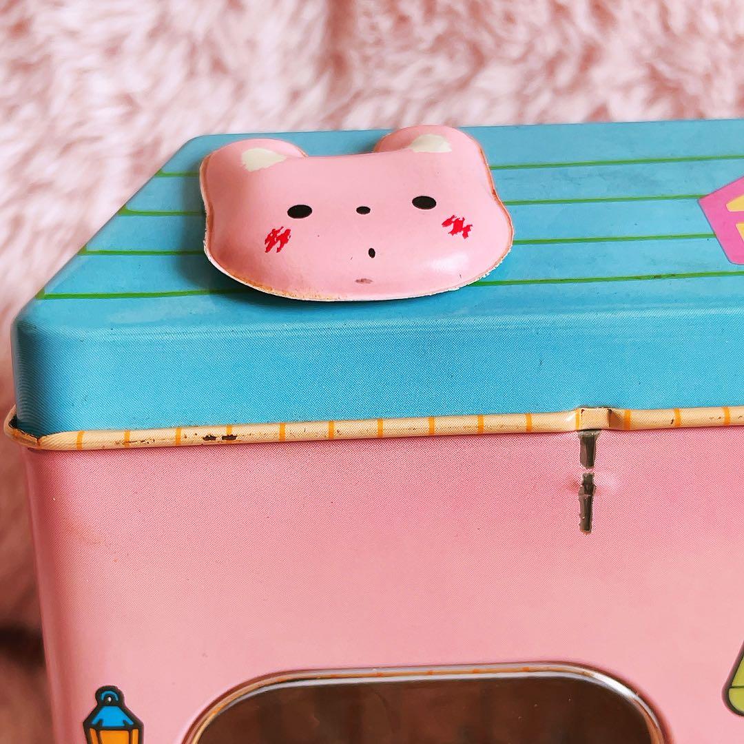 希少レア　サンリオキャラクター　缶ケース　1986年製　昭和レトロ　キティ