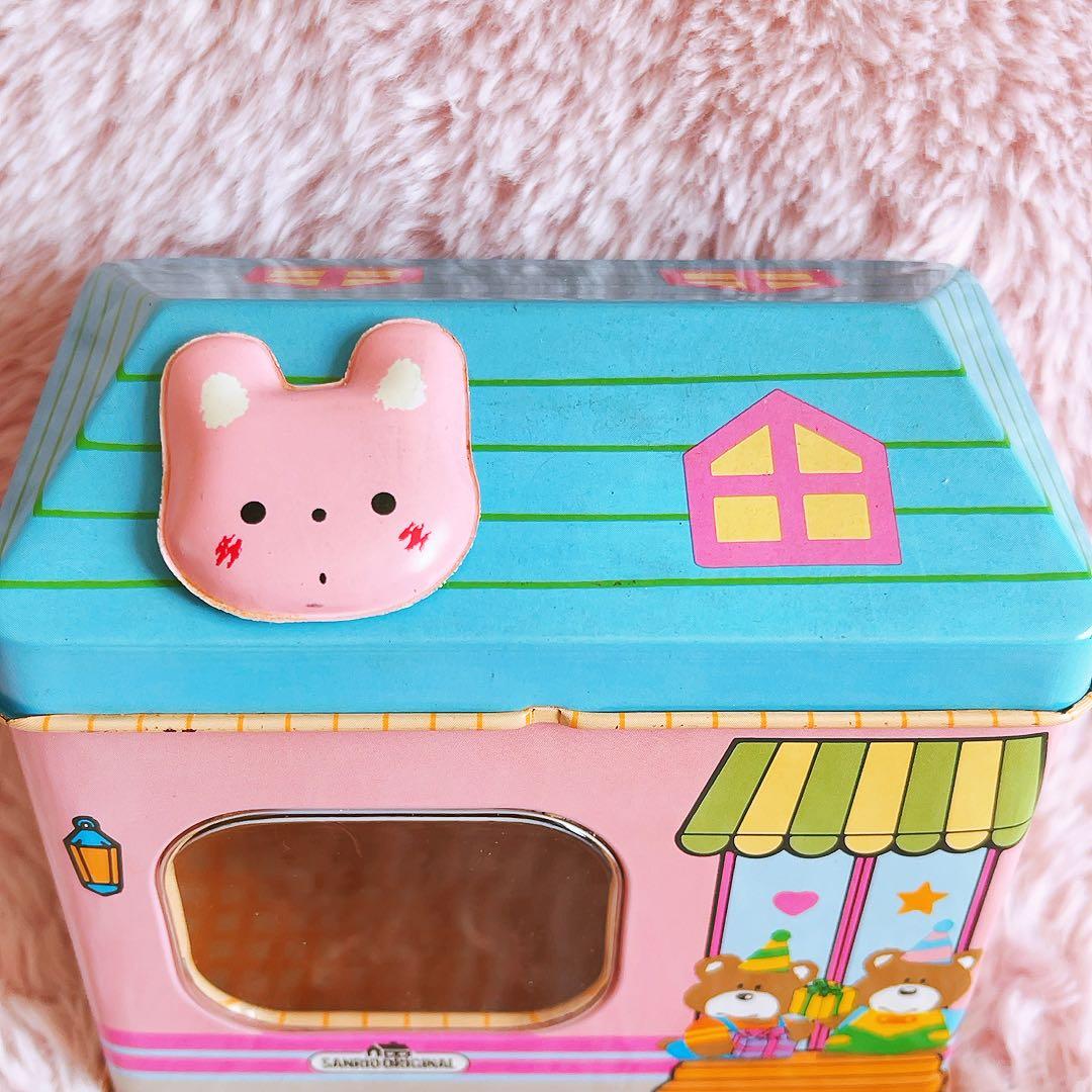 希少レア　サンリオキャラクター　缶ケース　1986年製　昭和レトロ　キティ