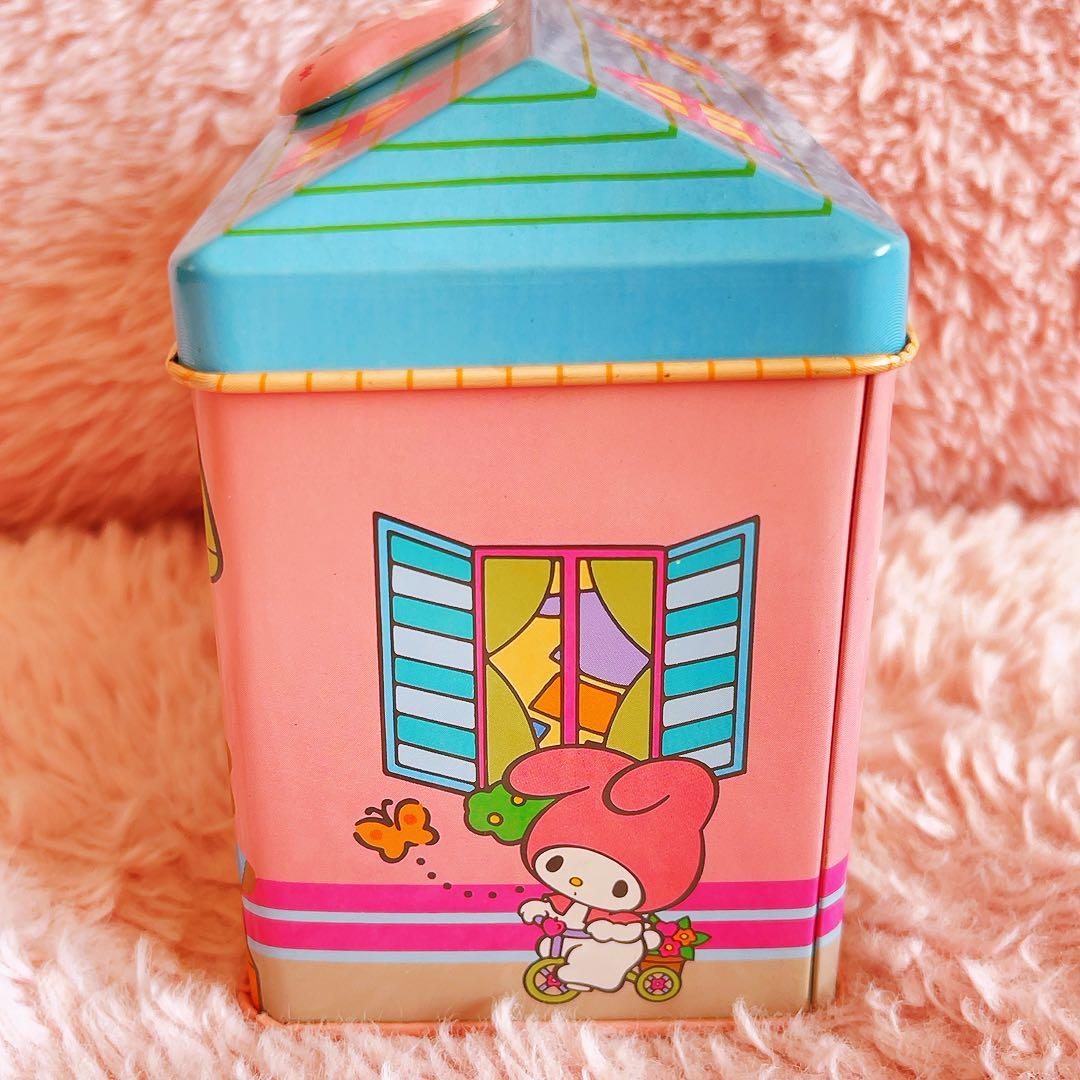 希少レア　サンリオキャラクター　缶ケース　1986年製　昭和レトロ　キティ