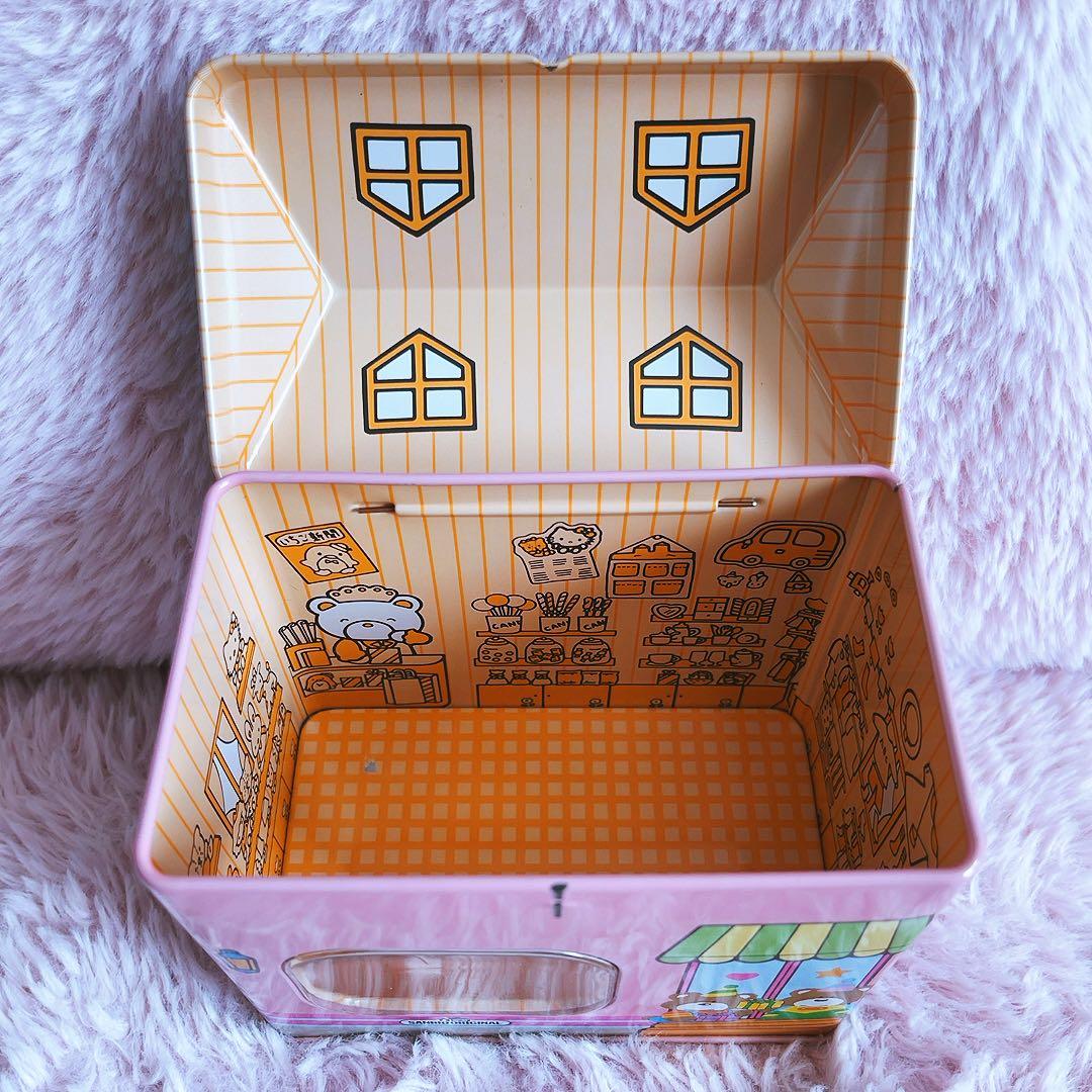 希少レア　サンリオキャラクター　缶ケース　1986年製　昭和レトロ　キティ