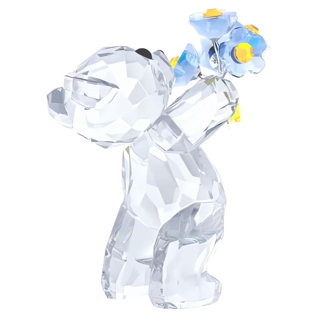 新品　スワロフスキー Krisベア Forget-me-not