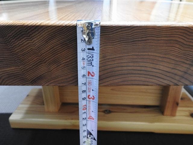 №49　小国杉（熊本）一枚板☆座卓☆6帖～8帖☆厚板良品☆