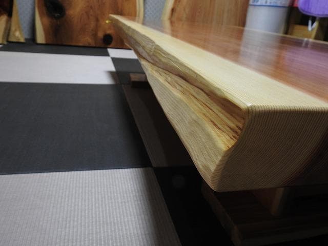 №49　小国杉（熊本）一枚板☆座卓☆6帖～8帖☆厚板良品☆