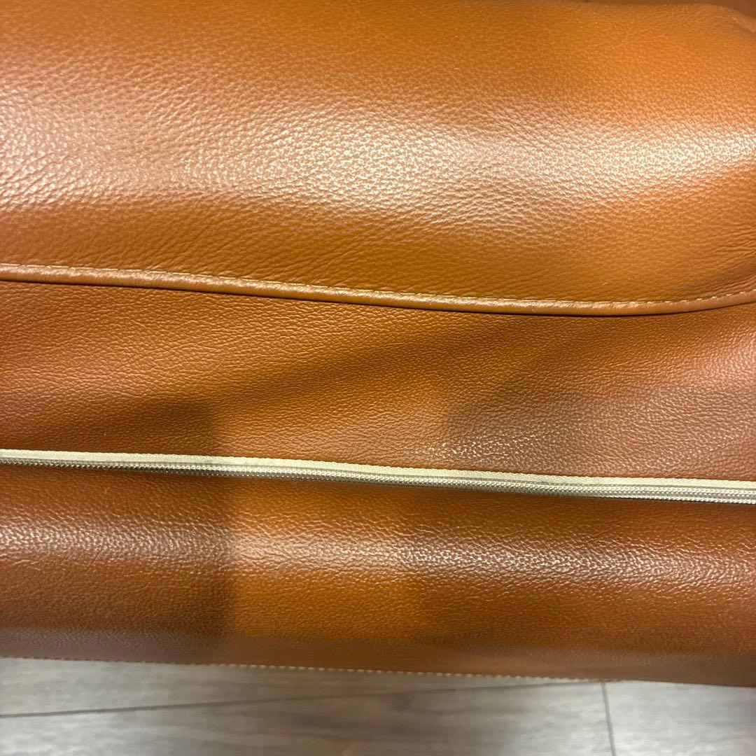 ブラウン レザー 2人掛けソファ　定価20万円