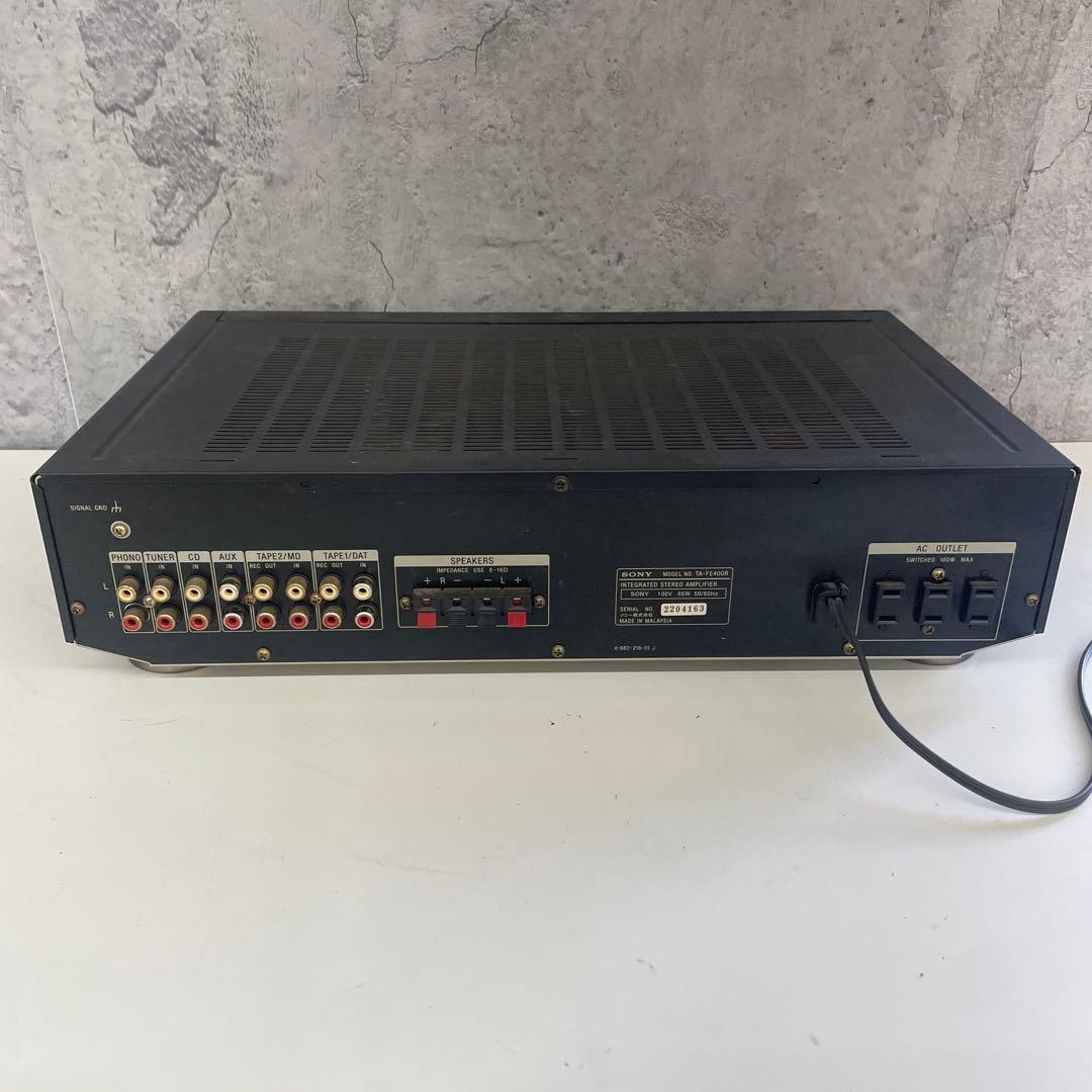 リユース SONY ソニー プリメインアンプ TA-FE400R