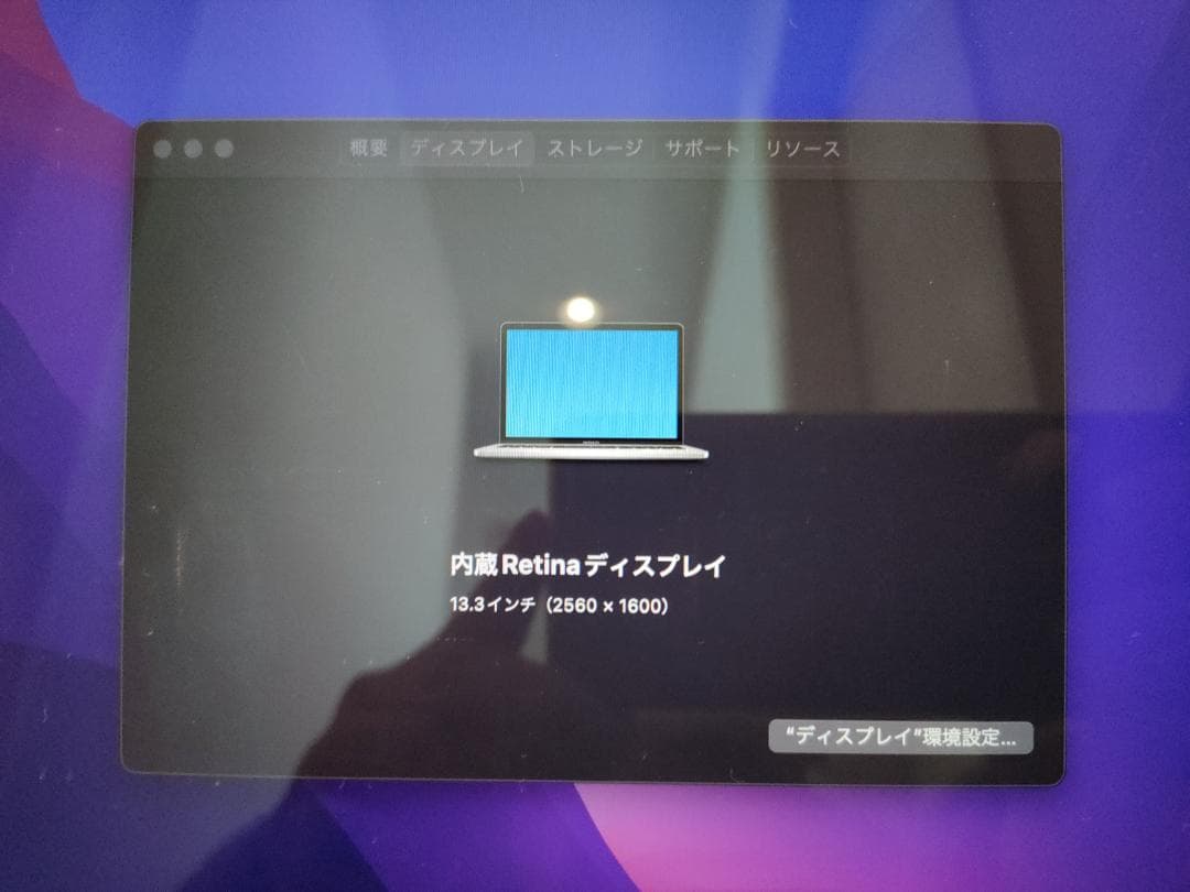 MacBook Pro 13インチ,16GB,Core i7,1TB