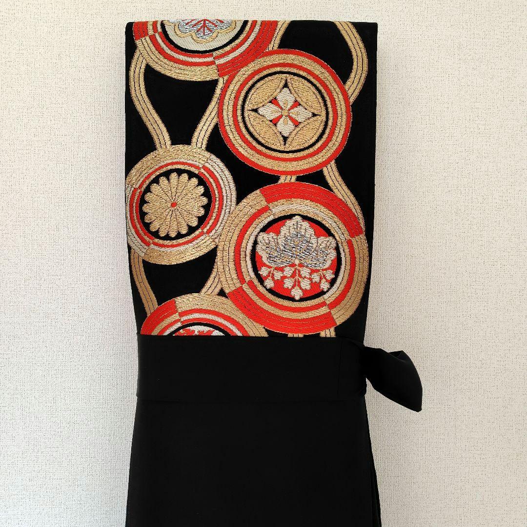 お琴カバー【紋】着物帯 ゆたん油単ハンドメイド 和楽器 正絹 袋帯 生田流山田流