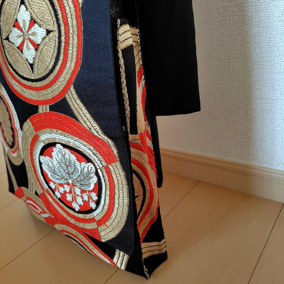 お琴カバー【紋】着物帯 ゆたん油単ハンドメイド 和楽器 正絹 袋帯 生田流山田流