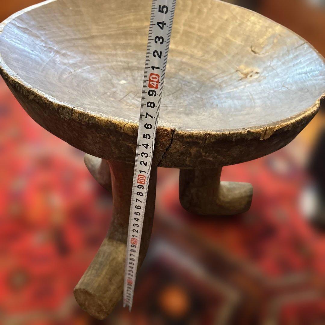 No.14✴️最終値下げ✴️大型アフリカ　スツール2️⃣