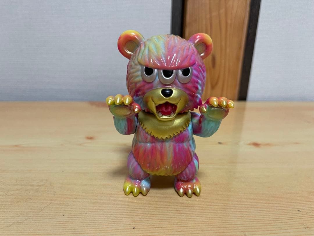 アートジャンキー クマラ　shina銀座　マーブルカラー　インディーズソフビ