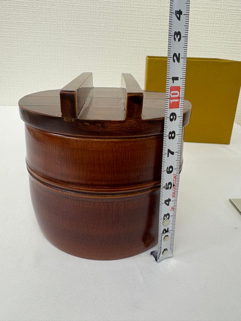 山中漆器　竹桶　ちらし