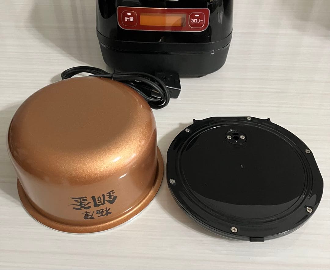 【アイリスオーヤマ】IHジャー 炊飯器 IH調理器KRC-ID30 極厚銅釜