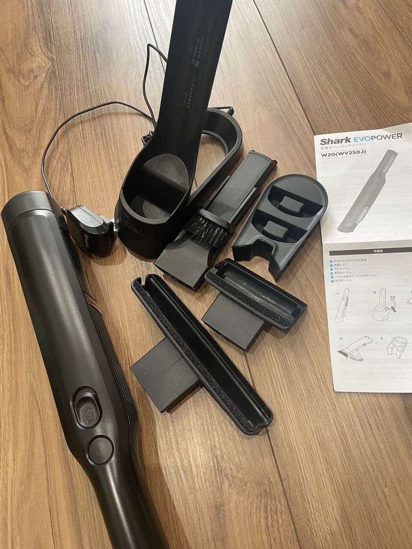 値下げ美品Shark EVOPOWERシャークハンディクリーナースティック掃除機