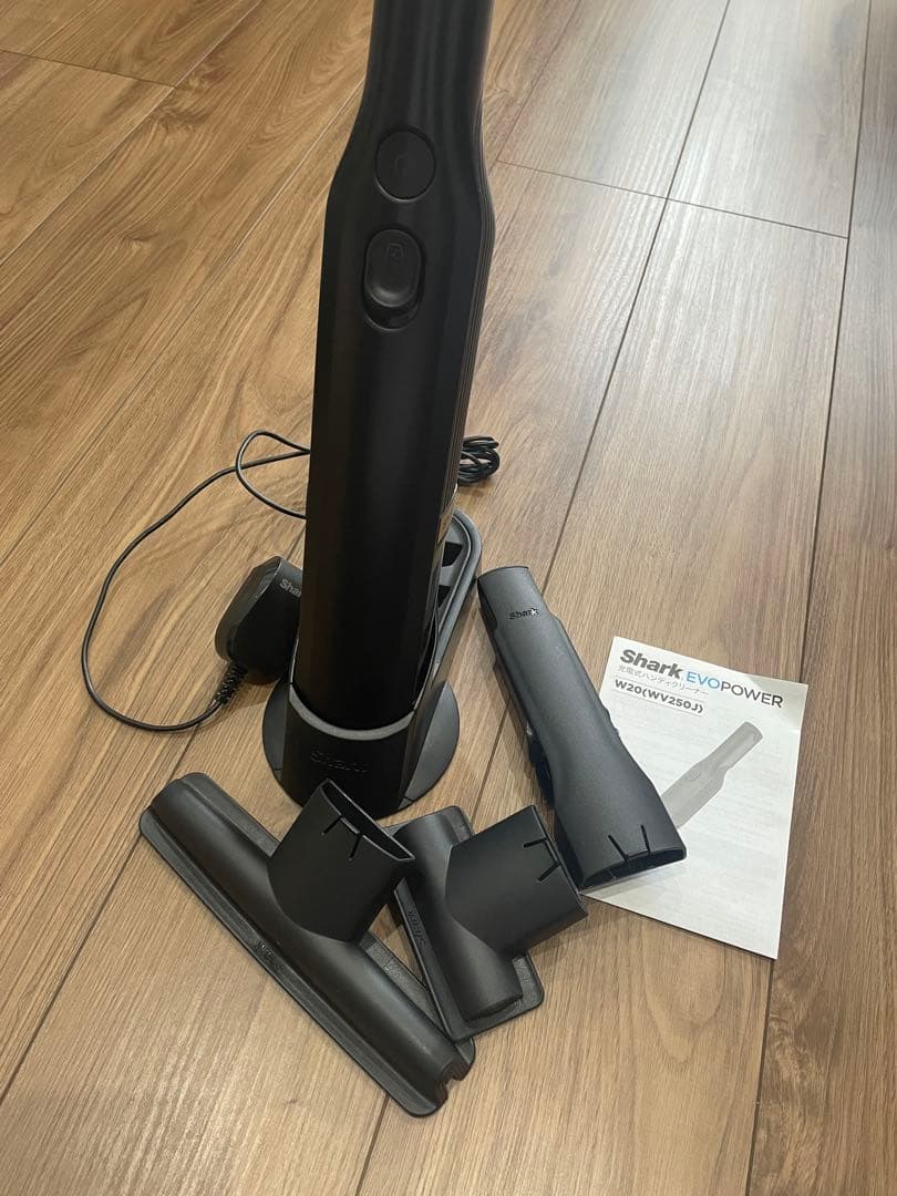 値下げ美品Shark EVOPOWERシャークハンディクリーナースティック掃除機