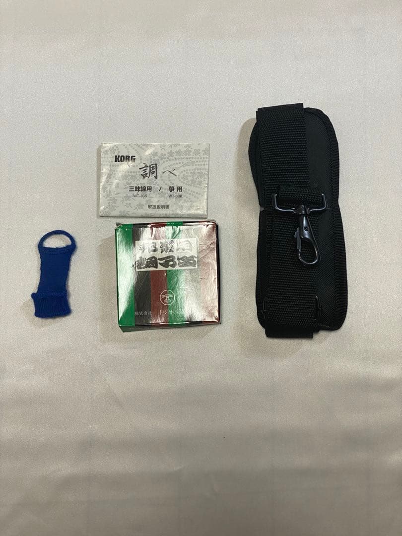 三味線　バチ　ケース　邦楽チューナー二種　訳あり