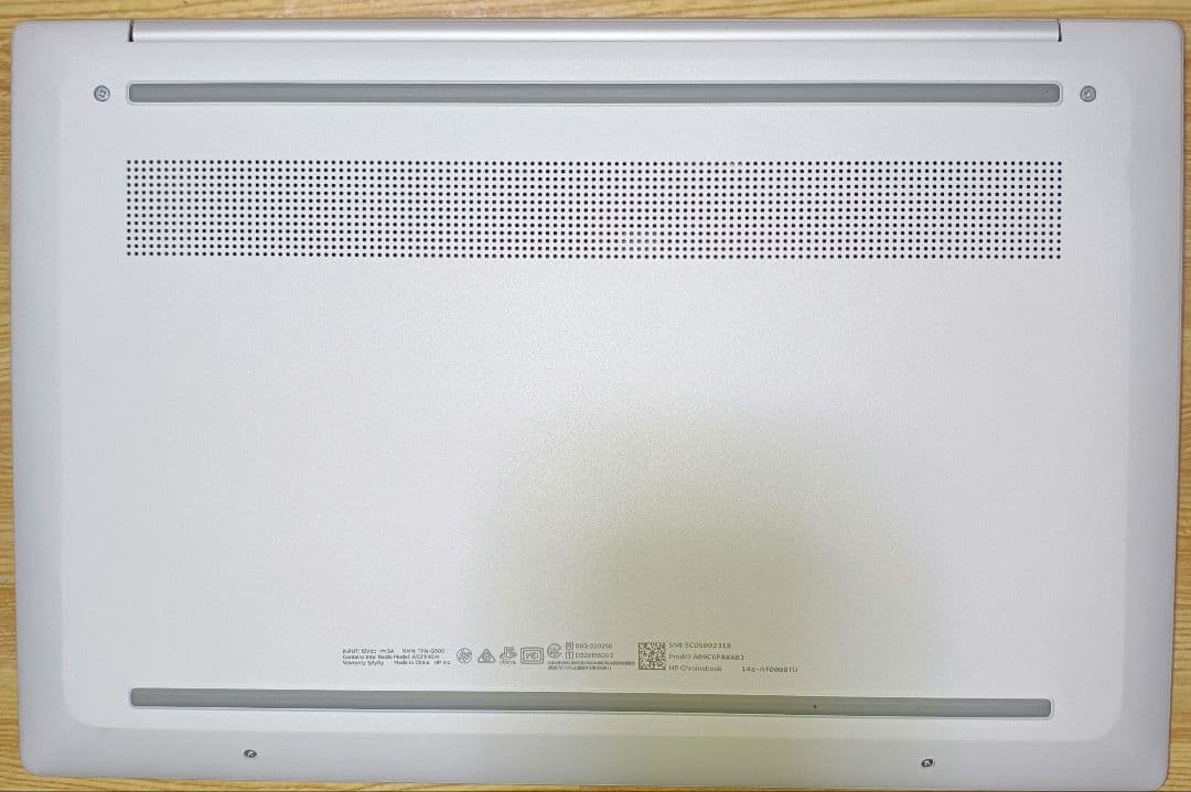 Chromebook本体 HP Chrome Book 14a-nf0008TU Intel n100
