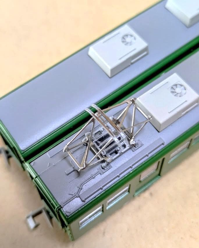 鉄道コレクション 第23弾 銚子電鉄 デハ2002 クハ2502　塗替え加工