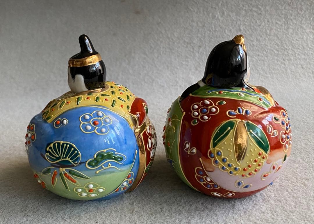 【九谷焼】玉雛・お雛様の飾り