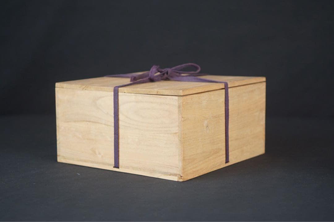 有田焼 肥前皿山 幸右衛門 作 染錦 唐花画 台付 蒸碗5客 共箱 懐石料理道具